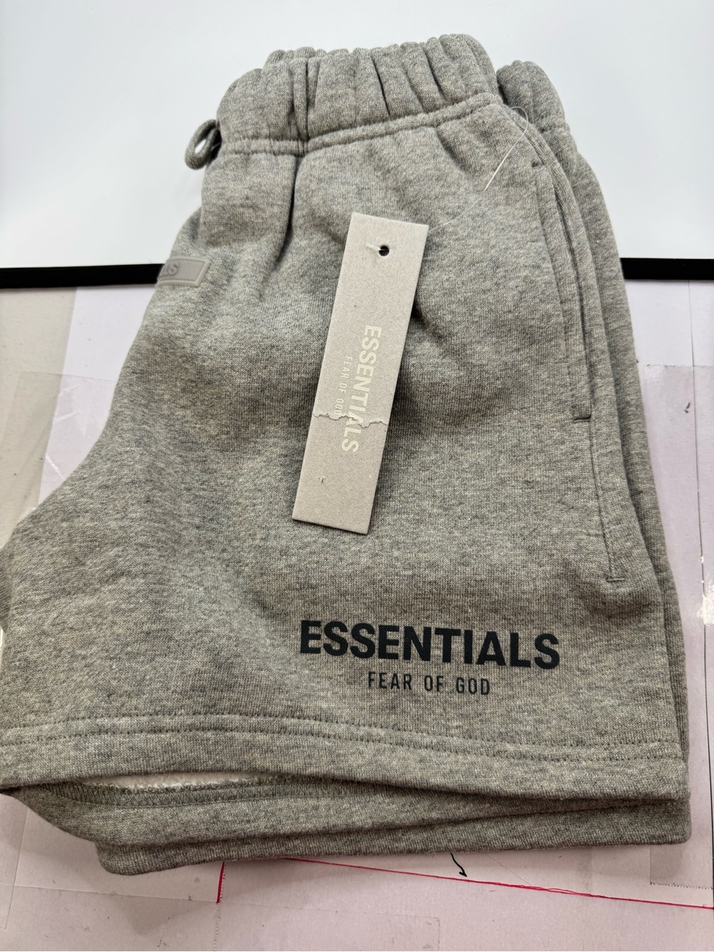 ESSENTIALS Kids Grey Ribbed Bottoms